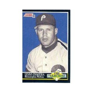1991 Score #867 Len Dykstra FRAN at 's Sports Collectibles Store