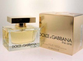 Dolce & Gabbana The One by D&G 75ml 2.5oz EDP Spray  Eau De Parfums  Beauty