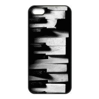 Personalized Piano Keys Hard Case for Apple iphone 5/5s case AA887 Cell Phones & Accessories