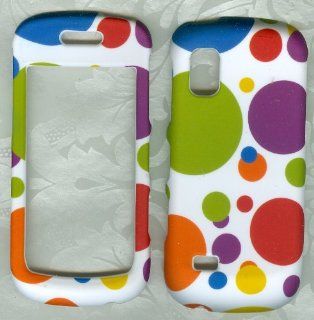 Color Polka Dots Samsung Solstice Sgh a887 Phone Case Cover Cell Phones & Accessories