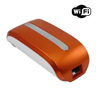 Orange Mini Portable Travel 3 in 1 Router,small Size ,Router/AP/Client/Bridge/Repeater Modes ,150Mpbs, USB Powered /3000mAh Power Bank Backup Power for iPhone 5, 4, 4S;Electronic equipment Computers & Accessories