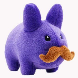 Purple 'Stache Labbit ~7" Plush Toys & Games