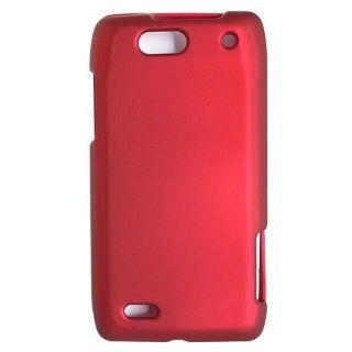 Qmadix SOMTXT894RD Snap On Face Plate for Droid 4 XT894   Retail Packaging   Red Cell Phones & Accessories