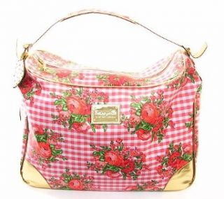 Betsey Johnson Betseyville Sweetheart Large Hobo Handbag Pink Clothing