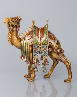 Alexander Grand Camel Figurine   Jay Strongwater