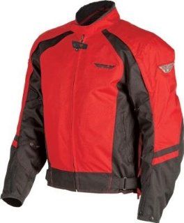 Fly Racing Butane 3 Jacket , Gender Mens/Unisex, Primary Color Red, Size Sm, Distinct Name Red/Black, Apparel Material Textile 477 2051 1 Automotive
