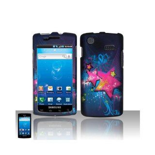 Blue Star Hard Cover Case for Samsung Captivate SGH I897 Cell Phones & Accessories
