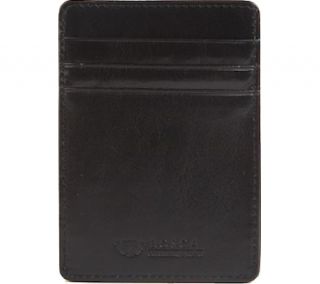Bosca Old Leather Deluxe Front Pocket Wallet   Black
