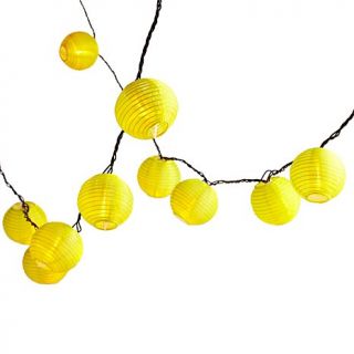 Outdoor 8.5' LED String Lanterns 2 Strand Set