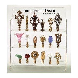 B&P Lamp Acrylic Finial Display Stand  Holds 18 Finials   Finials Not Included    