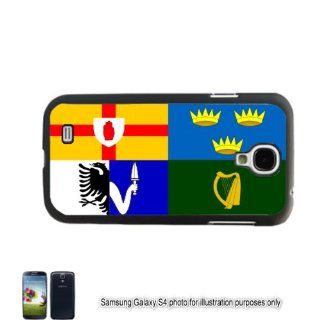 Ireland Irish Four Provinces Flag Samsung Galaxy S IV S4 GT I9500 Case Cover Skin Black Cell Phones & Accessories