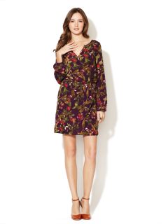 3/4 Sleeve Wrap Front Dress by Best Society