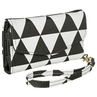 Merona Triangle Print Cell Phone Wallet with Removable Wristlet Strap  