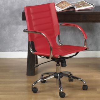 Ave Six Mid Back Trinidad Office Chair TND941A Finish Red