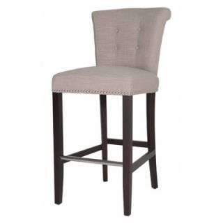 Orient Express Furniture Regency 30 Bar Stool with Cushion 7117BS.ALM