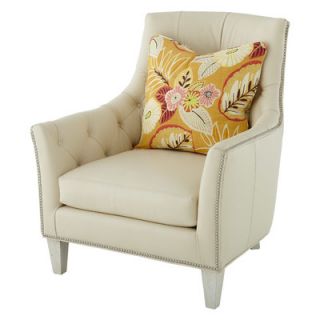 Massoud Furniture Sensation Grain Leather Chair L9313 C2_Sensation Cream