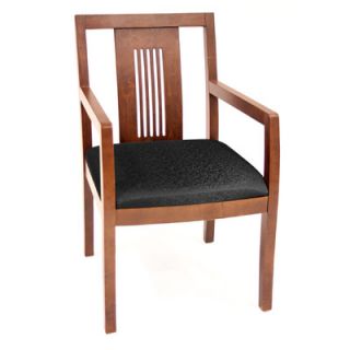 Regency Preston Guest Side Chair with Transitional Wood Back 9975 Finish Che