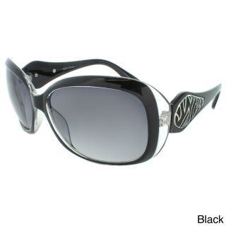 Epic Eyewear Womens Emblem temple 60mm Oval Sunglasses