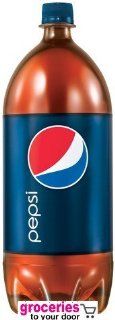 Pepsi Soda, 2 Liter Bottle (Pack of 6)  Soda Soft Drinks  Grocery & Gourmet Food