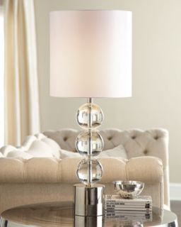 Triple Crystal Orb Lamp   Regina Andrew Design