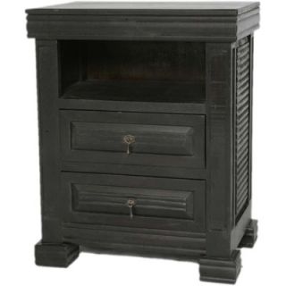 MOTI Furniture Wesley 2 Drawer Nightstand 22014001