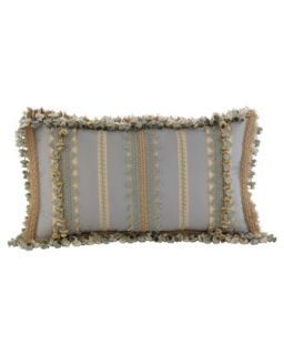 Oblong Striped Pillow, 12 x 21