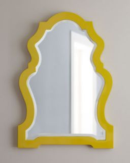 Yellow Framed Mirror