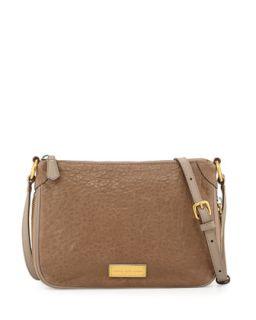 Washed Up Zip Crossbody Bag, Cement   MARC by Marc Jacobs