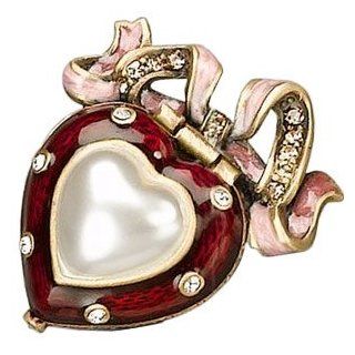 Jay Strongwater Mini Heart Box   Jewelry Keepsake Boxes