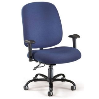 OFM High Back Big and Tall Office Chair with Arms 700 AA6 23 Finish Navy