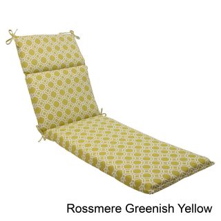 Pillow Perfect Rossmere Outdoor Chaise Lounge Cushion