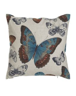 Avery Butterfly Pillow, 24Sq.
