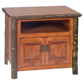 Fireside Lodge Hickory 36 TV Stand 8424 Finish Traditional