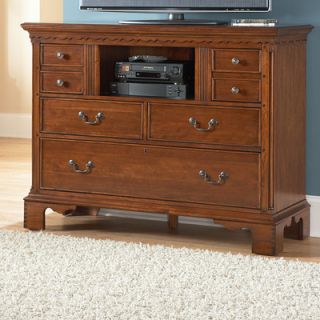 American Woodcrafters Nantucket 6 Drawer Media Chest 1900 232