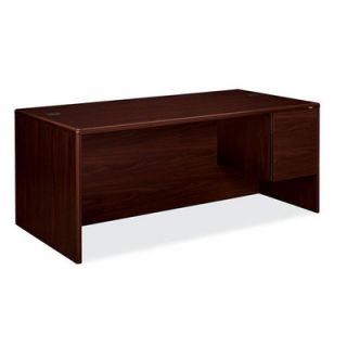 HON 10700 Series Single Desk with Right Pedestal HON10785RJJ / HON10785RNN Co