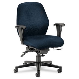 HON Mid Back Task Chair with Arms HON7828NT10T Fabric Mariner