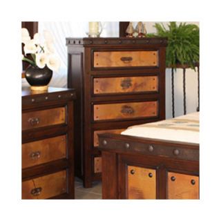 Artisan Home Furniture Copper Canyon Distressed 5 Drawer Chest IFD1070CHEST
