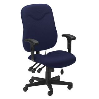 Mayline Comfort High Back Executive Chair with Arms 9414AG Color Blue