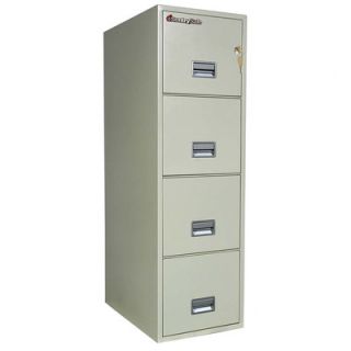 SentrySafe 4 Drawer Insulated  Fire File 4T2500XX Finish Putty