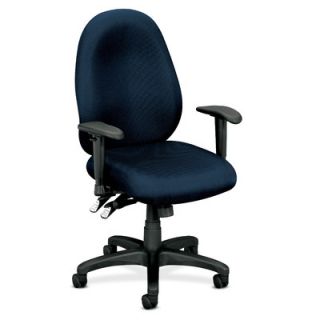Basyx High Performance Mid Back Fabric Task Chair BSXVL630X Upholstery Navy 