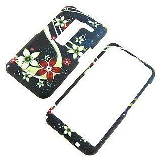 Floral Galaxy Protector Case for LG Esteem MS910 Cell Phones & Accessories