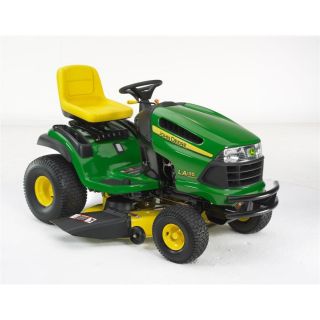 John Deere 22 HP V Twin Hydrostatic 42 in Riding Lawn Mower with Briggs & Stratton Engine