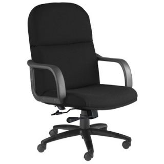 Mayline Comfort Mid Back Office Chair with Arms 1801AG Finish Black