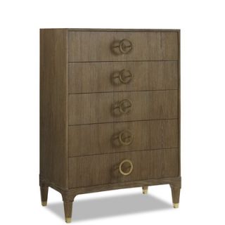 BrownstoneFurniture Atherton 5 Drawer Standard Chest AT013 / AT013ON Finish 