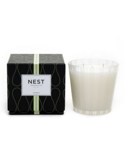 3 Wick Candle, Bamboo   Nest