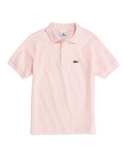 Boys Classic Pique Polo, Pink, 2T 12   Lacoste
