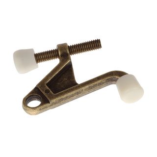 Gliderite 2.25 inch Antique Brass Hinge Pin Door Stop (pack Of 10)