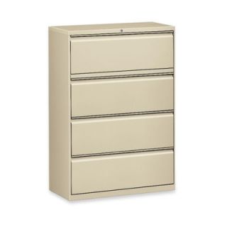 Lorell 4 Drawer  Files LLR60552 Finish Putty