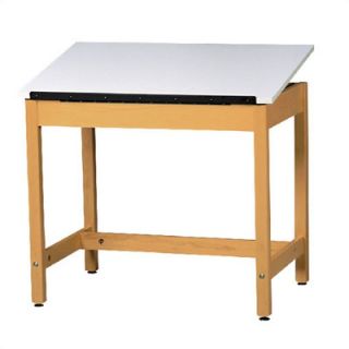Shain Fiberesin Adjustable Drafting Table DT   XXXX Height 30 H, Desk Style