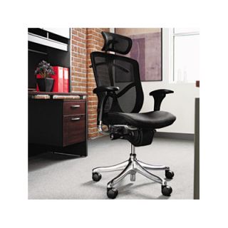 Alera EQ Series Ergonomic Multifunction High Back Mesh Office Chair ALEEQA41M